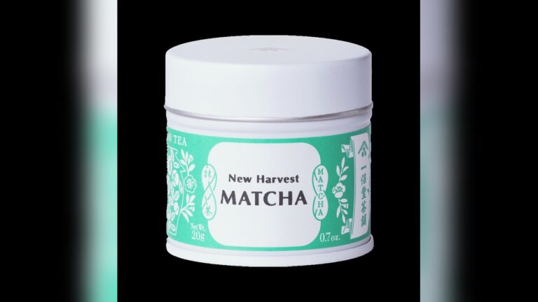 New Harvest Matcha green tea tin, 0.7 oz