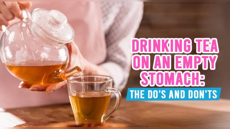 Pouring tea on an empty stomach: do's and don'ts for black tea.